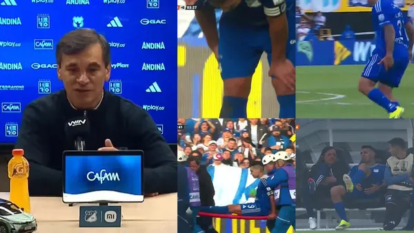 Las declaraciones de Bustos sobre las lesiones de Falcao y Contreras