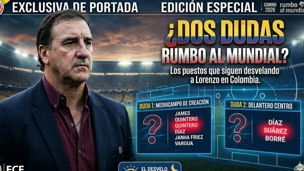 las dudas de Lorenzo con la Selección Colombia