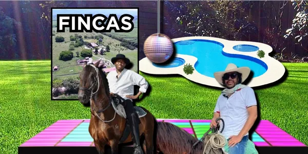 Las fincas en Colombia de Faustino Asprilla y René Higuita son bien diferentes.