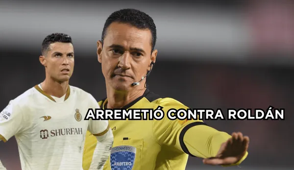 Las fuertes de quejas de Cristiano contra el árbitro colombiano.