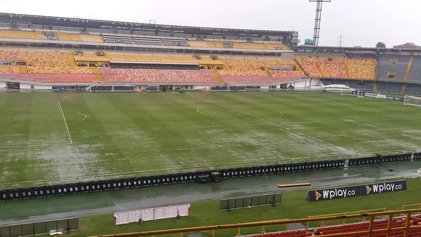 Las lluvias que inundaron El Campín