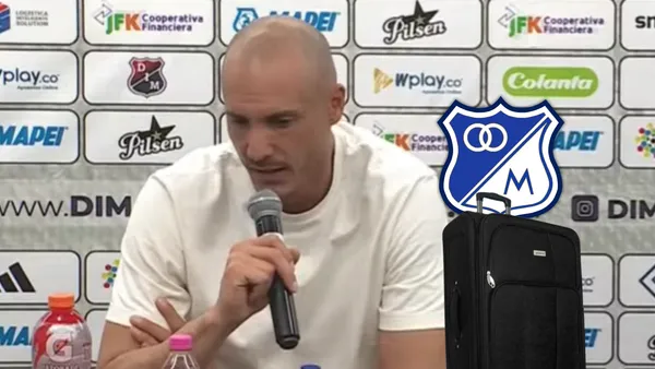 Las palabras de David González en rueda de prens Foto: Captura de DIMAYOR, Escudoteca y Pexels