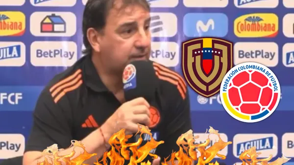 Las polémicas palabras de Néstor Lorenzo en rueda de prensa Foto: Captura de X, Escudoteca y Pexels