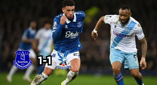 Lateral derecho del Crystal Palace fue titular en el empate de su equipo por Premier. FOTO: 'X'.