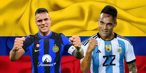 Lautaro Martínez delantero de la Selección Argentina