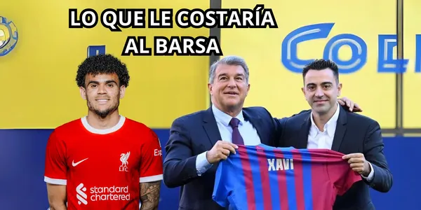 Le dijeron al Barsa el valor de Díaz. Foto de Díaz tomada de Liverpool Web Site, Laporta de Laguitos Perú.