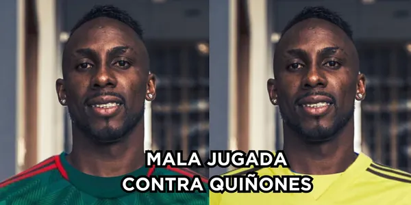 Le juegan mal a Julián Quiñones en México. Foto de Quiñones tomada de Dioro Marca.