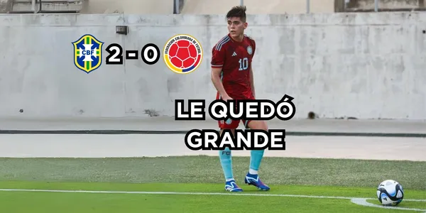 Le llueven críticas Daniel Ruiz en la Selección Colombia Sub 23.