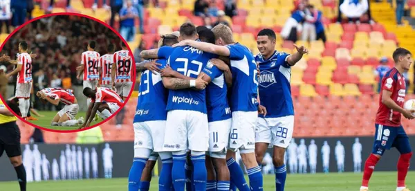 Lección de Millos a Junior, la insólita imagen que le dio la vuelta a Colombia