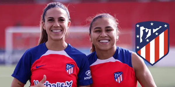 Leicy Santos recibió un nuevo reconocimiento del Atlético de Madrid.