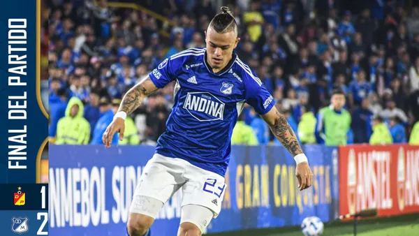 Leonardo Castro con Millonarios- Fotos: Mundo Millos, redes Millonarios