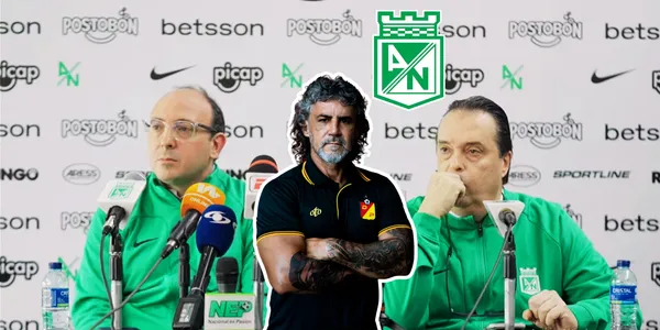 Leonel brilla en el Pereira. Foto de Leonel de Twitter @DeporPereiraFC y Nacional de rueda de prensa en YouTube.