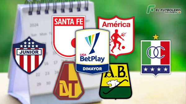 Liga Betplay Foto: Escudoteca PN y Pexels