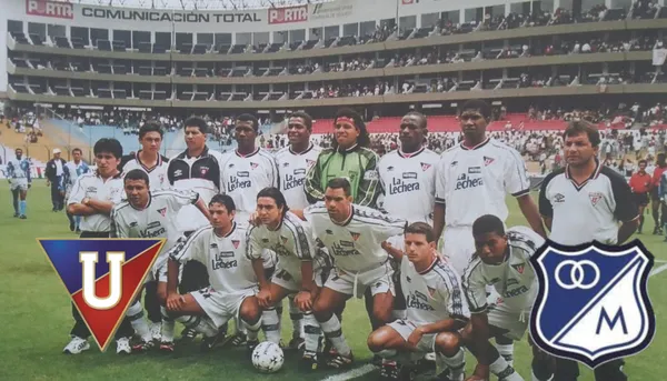 Liga de Quito 1999- Fotos: Pinterest y X