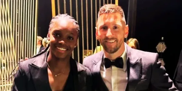 Linda Caicedo estuvo allí cerca de Lionel Messi en el Balón de Oro 2023.