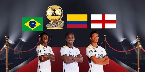 Linda Caicedo en la élite de Europa junto a Vinícius Júnior y Jude Bellingham.
