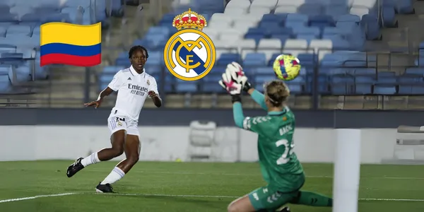 Linda Caicedo se reportó con un golazo en el Real Madrid.