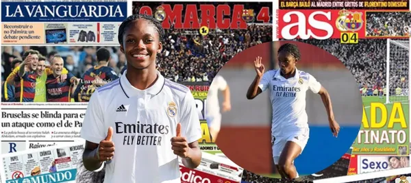 Linda Caicedo sigue en gran nivel con el Real Madrid