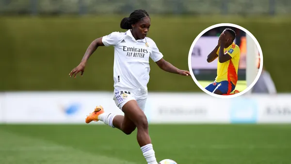 Linda Caicedo y Jhon Córdoba Foto: El País y AFP