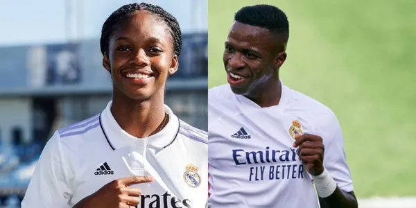 Linda Caicendo nueva jugadora del Real Madrid y recibió una comparación con Vinícius Júnior.