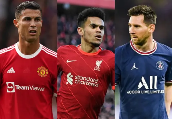 Lionel Messi, Cristiano Ronaldo y Luis Díaz no fueron tomados en cuenta en una importante valoración que hizo la UEFA.