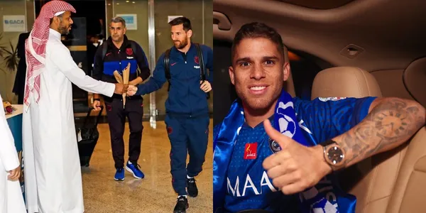 Lionel Messi daría un primer paso para irse a jugar al Al Hilal de Arabia Saudita donde está el colombinao Gustavo Cuéllar.