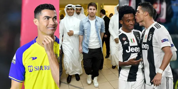 Lionel Messi está negociando con un equipo de Arabia Saudita y Cristiano Ronaldo quiere a Juan Guillermo Cuadrado en su equipo.