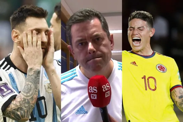 Lionel Messi fue criticado en España y le hicieron una comparativa con James Rodríguez.