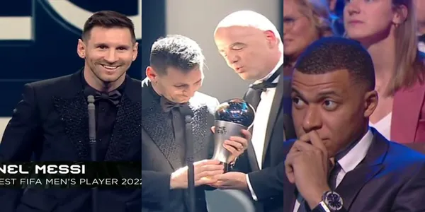 Lionel Messi fue elegido como el mejor jugador de todo el mundo en los premios FIFA The Best.
