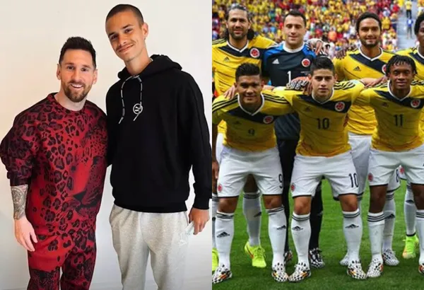 Lionel Messi hace poco se hizo tendencia por su gracioso outfit, se dio a conocer el monto de esas prendas y muchos internautas recordaron a Teófilo Gutiérrez por la ropa que presumió.