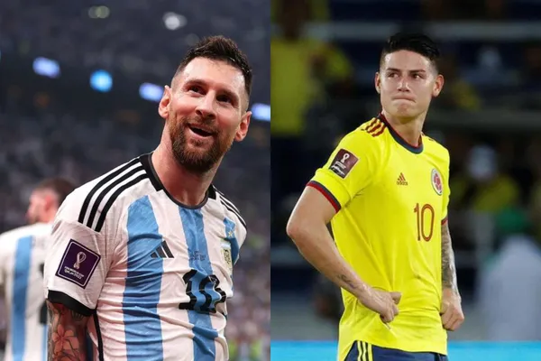 Lionel Messi con la Selección Argentina le da una lección de humildad a jugadores como James Rodríguez en la Selección Colombia.
