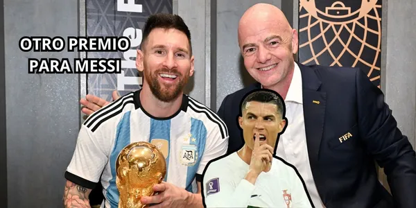Lionel Messi recibe un nuevo premio a nivel internacional.