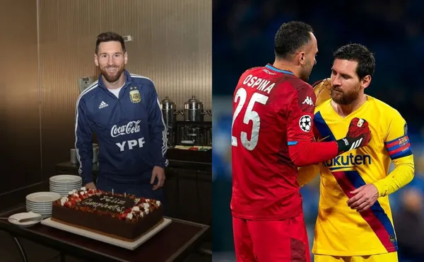 Lionel Messi respeta a David Ospina y se lo ha reconocido siempre.