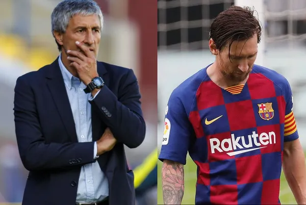 Lionel Messi se calentó y perdió la cabeza en el camerino, se fue contra Quique Setién y le reclamó frente a todos los jugadores
