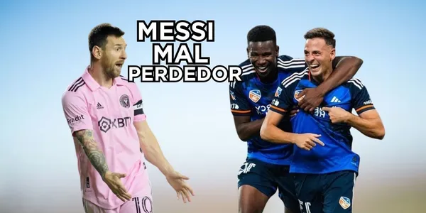 Lionel Messi se fue contra el colombiano Santiago Arias.