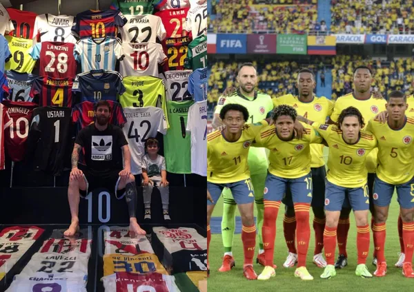 Lionel Messi tiene la camiseta de Radamel Falcao en su museo en España por un motivo en especial.