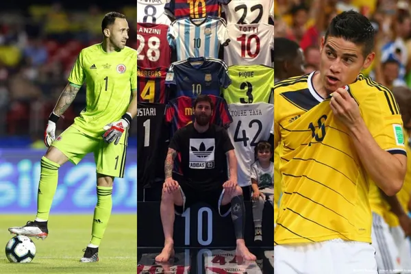 Lionel Messi tiene un museo en una de sus mansiones, allí figura la camiseta de un jugador colombiano.