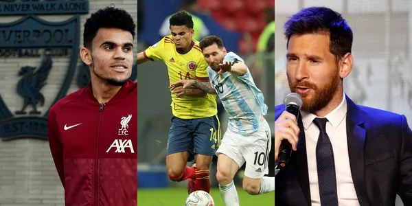 Lionel Messi y Luis Díaz tienen una relación de respeto mutuo, dos figuras en cada uno de sus países.