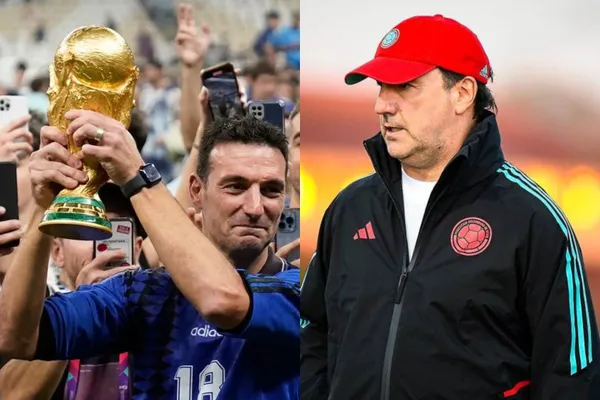 Lionel Scaloni hace un tiempo invitó a Colombia a levantarse y Néstor Lorenzo recibió una buena noticia para comenzar el 2023.