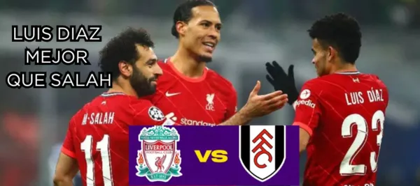 Liverpool ganó 4-3 ante Fulham en la Premier League donde no estuvo fino Mohamed Salah
