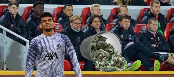 Liverpool jugará ante Manchester United en la Premier League con Luis Díaz como titular