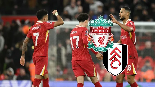 Liverpool vs Fulham Foto: LFC y Escudoteca