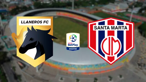 Llaneros vs Unión Magdalena Foto: Colmundo y Escudoteca