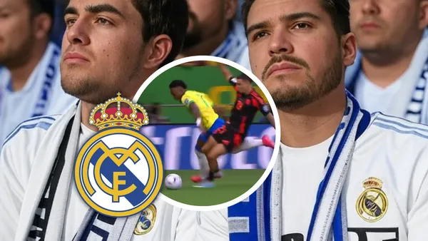 Llegará Daniel Muñoz al Real Madrid, aquí la reacción de sus fans tras el penal a Vinicius Foto: Grox, Gol Caracol