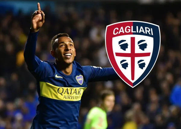 Llegó la oferta de Cagliari y Boca Juniors ya decidió sobre el futuro de Sebastián Villa.