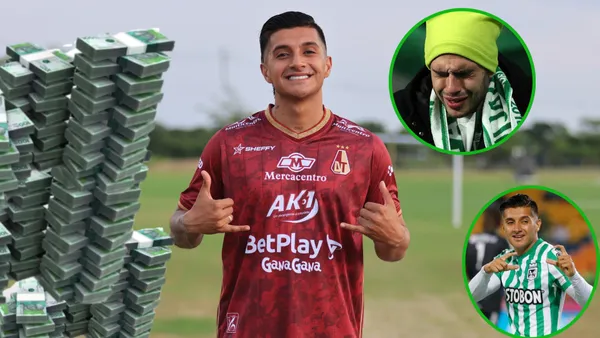 Lloran en Nacional, los millones que vale ahora Yeison Guzmán en Deportes Tolima