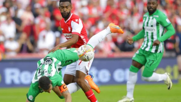 Lluvia y susto en El Campín: Nacional se impone a Santa Fe. Foto: Instagram