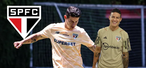 Lo que dicen los aficionados al ver a James Rodríguez en el Sao Paulo de Brasil