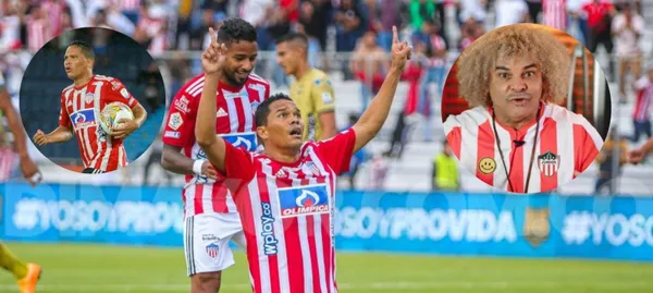 Lo que dijo Carlos Pibe Valderrama al ver que Carlos Bacca marca en Junior de Barranquilla