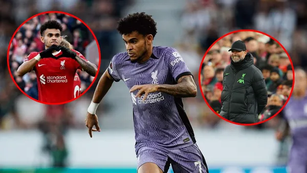 Lo que dijo Jurgen Kloop por Luis Díaz crack en Liverpool vs Burnley por Premier (Foto tomada de W Radio, Telemedellín, Marca)